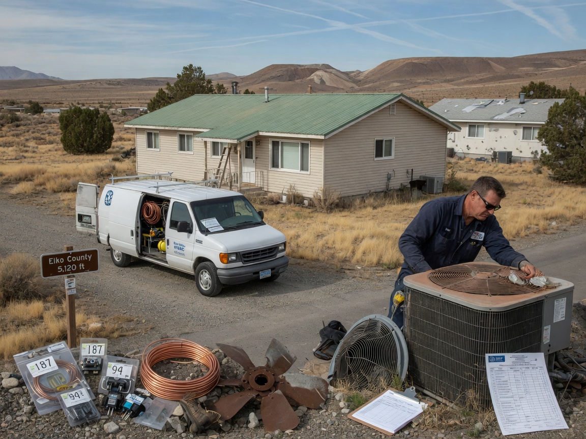 What Influences AC Repair Costs Around Elko Nevada